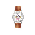 Ladies Leather Strap Watch